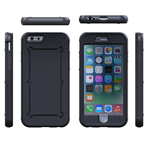 IPhone 6s Cases, SolidCase Outdoor Case With Bult-in Screen Protector for Iphone 6 (2014) / 6s (2015) [Iphone 6 Armor Case] [Shock Proof Case] [Lifetime Warranty]
