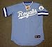 KANSAS CITY ROYALS 1980's Majestic Cooperstown Throwback Away Jersey