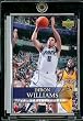 2007-08 Upper Deck First Edition # 84 Deron Williams - NBA Basketball Trading Card in a Protective Display Case
