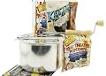 Whirley-Pop Gourmet Assorted Gift Set with Stovetop Popcorn Popper