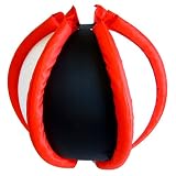 18 Jacobs Rib-It Ball - Black/White/Red