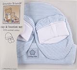 Cap & Bootie Set in Blue
