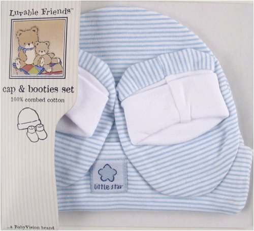 Apparel — Cap & Bootie Set in Blue