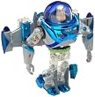 TOY STORY 2: 8" Deluxe Rocket Blasting Buzz Transformer (Metal Morphers)