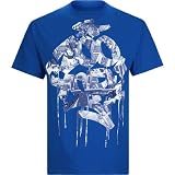 ZOO YORK City & Juicy Mens T-Shirt - Cadet Blue