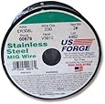 US Forge Welding Stainless Steel MIG Wire .030 2-Pound Spool #00676