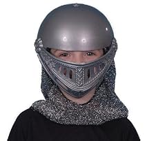 Knight Crusader Medieval Child Helmet one size fit