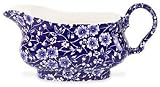 Queen's China Blue Calico 13-Ounce Gravy Boat
