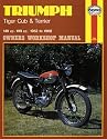 Triumph Tiger Cub and Terrier Owner's Workshop Manual (Haynes classic owners workshop manual)