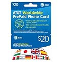 AT&T Global Prepaid Phone Card - $20