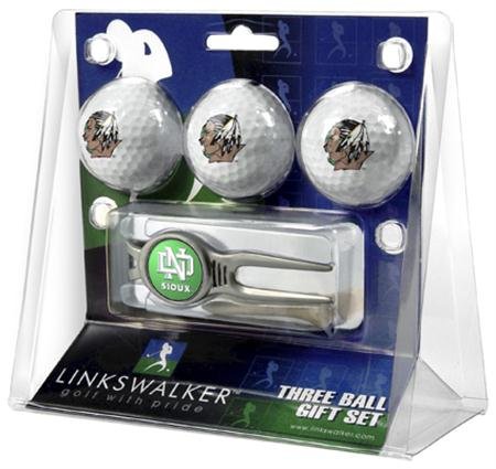 North Dakota Fighting Sioux Und Ncaa Kool Tool 3 Golf Ball Gift Packs