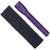 Maglite Mini Incandescent 2-Cell AA Flashlight with Holster, Purple