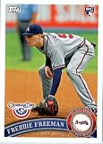 2011 Topps Opening Day Baseball Card #70 Freddie Freeman - Atlanta Braves&Acirc;&nbsp;&Acirc;&nbsp; (RC - Rookie Card) - MLB Trading Card&Acirc;&nbsp; In A Protective Screwdown Display Case!