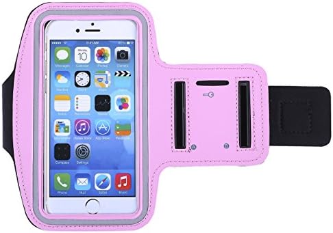 Tomrow Sports Running Phone Armband - Water Resistant Arm Band with Key Holder for iPhone 6S Plus (5.5")