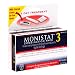 Monistat 3 Vaginal Antifungal Combination Pack with Applicator Plus External Cream 3 suppositories