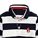 Soda Park Boys Long Sleeve Striped Cotton Polo Shirt