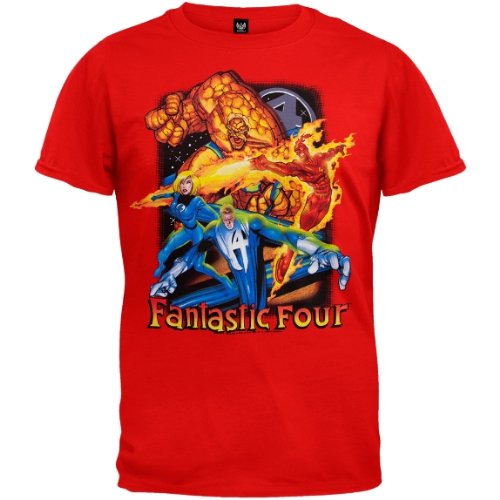  Fantastic Four - Big Four T-Shirt
