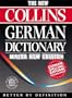 Collins German-English, English-German Dictionary: Unabridged