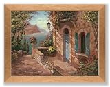 Vladimir - Amalfi Coast II - Gold Frame 14.5