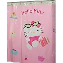 Hello Kitty Mod Shopper Vinyl Shower Curtain