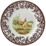 Spode Woodland American Wildlife Mule Deer Dinner Plate
