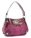 Guess Luxe Embossed Croco Medium Hobo