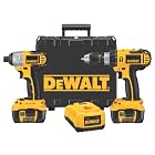 DeWalt DCK274L 18V Cordless Hammerdrill/Impact Driver Combo Kit with XRP Li-Ion Battery Packs