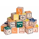 Uncle Goose Arabic Alphabet Wooden Blocks - Made in the USA