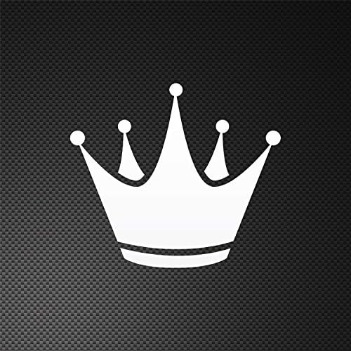 Decal Royal Crown Permanent Sailboat Speciality Lasting Skate Action White (9 X 7.90 In)