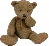 Brown Mohair Bear Large 30cm with Gift Box