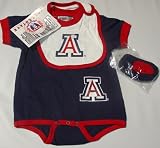 Arizona Wildcats- University NCAA Creeper/Bootie Set 12 Months