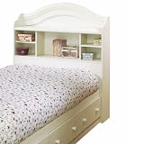 Bookcase Headboard - Vanilla