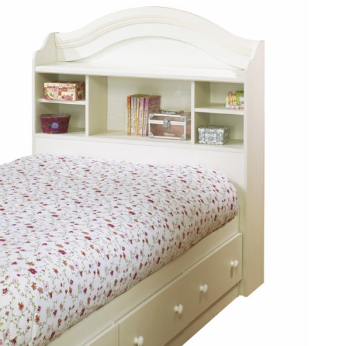 Childrens Toyshop  Toys : Bookcase Headboard - Vanilla