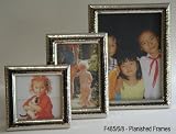 Nickel Planished Frame-4x4"