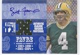 2007 Topps TX Exclusive Post Season Ticket Jersey Autographs # BF Brett Favre - Green Bay Packers - Game Used Jersey & Autographed - Serial #d 02/15!