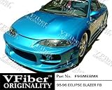 F95MEBMX - VFiber FRP Mitsubishi Eclipse 95-96 HB Blazer 1pc Front Bumper
