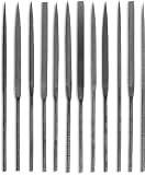 Mercer Abrasives GNSI52 Swiss Pattern Needle File Set/Medium Cut, 5-1/2-Inch