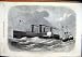 1870 Channel Railway Ferry Steam-Boat Convey Trains
