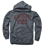 Mississippi State Bulldogs Dark Heather Arch Hooded Sweatshirt