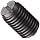 Jergens 10814 Steel Ball Plunger, Low Carbon Steel, 1/2" Thread