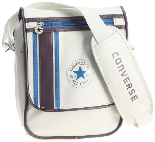 Converse Ct Mini Shoulder Bag-CT Retro, Sac &agrave; main - Blanc, Synthetique