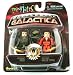 Search : Battlestar Galactica Minimates 2Pk Collectible Figures - Lieutenant Helo Vs. Deck Chief Galen Tyrol