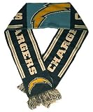 San Diego Chargers Team Stripe Knit Scarf