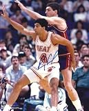 Rony Seikaly Autographed Miami Heat 8x10 Photo