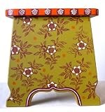 Lillipad Studio - eco-friendly handpainted children's furnishings - DOUBLE STEP STOOL in BOHEMIAN GARDE