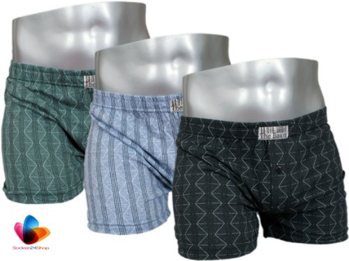 6 Herren Baumwolle Boxershort