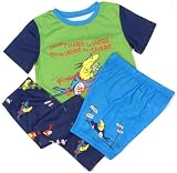 Dr. Seuss Toddler Boys One Fish Two Fish “Here to There” 3 pc Pajamas Set 2T-4T