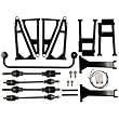 SuperATV LTK-P-RZR-5/A-KIT RZR-S Conversion Kit With Axles For 2008-10 Polaris RZR