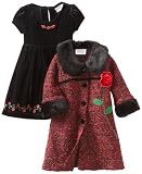 Blueberi Boulevard Baby Girls Infant Boucle Coat Set