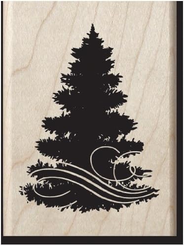 Christmas Tree Wood Stamo